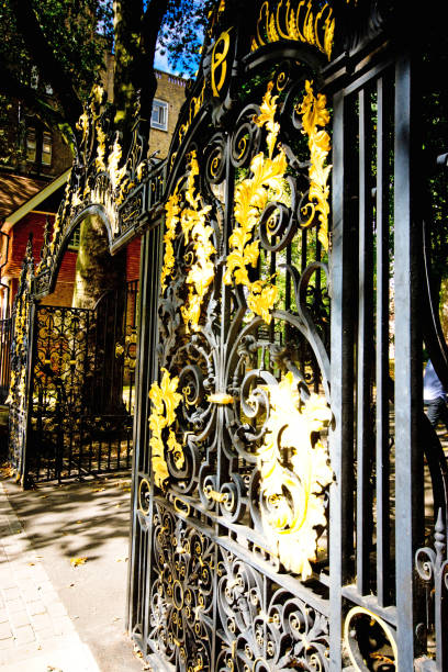 St Pancras Old Church gates