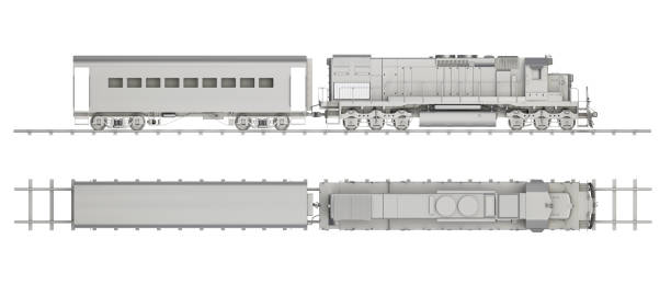 istock metal locomotive isolated on white 848841434