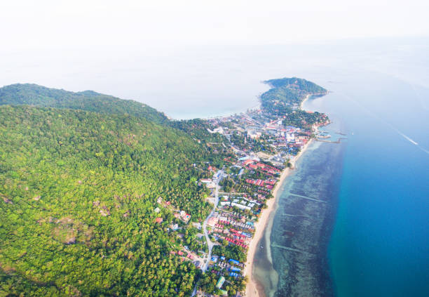 istock Koh Phangan island aerial view 848867380