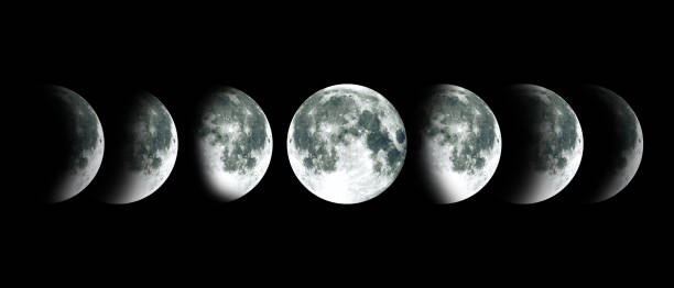istock Moon lunar cycle in night sky. NASA. 848867544