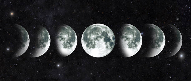 istock Moon lunar cycle in night sky. NASA. 848867570