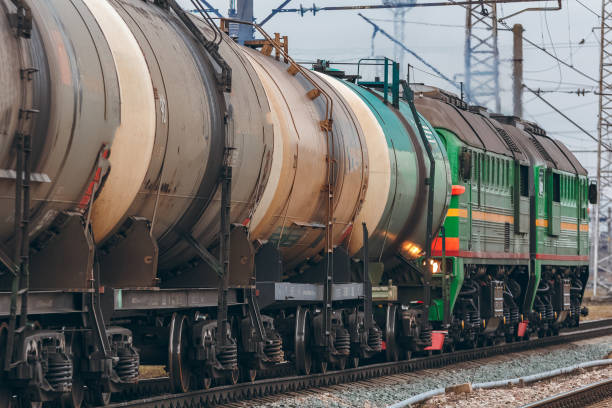 istock Green diesel locomotive 848873062