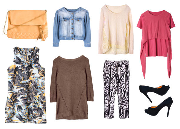 istock Female women's clothes isolated. 848873136