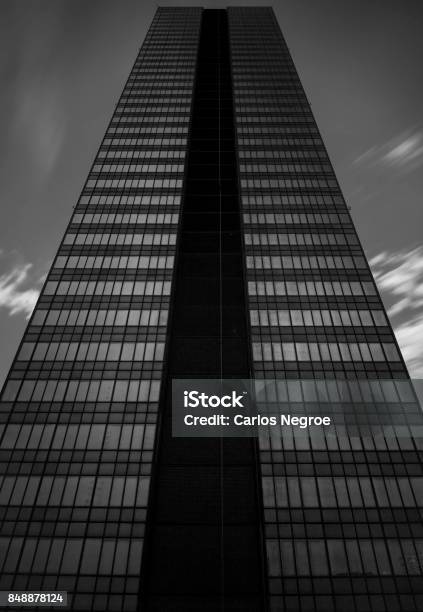 Pemex Tower Stock Photo - Download Image Now - Black And White, Building Exterior, Built Structure