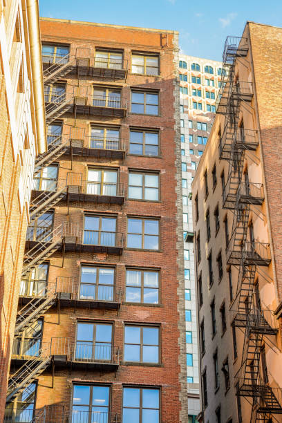 istock Urban Boston Brownstone Architecture 848878620