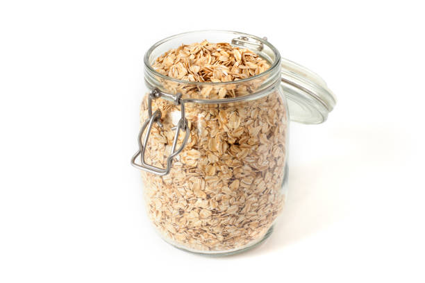 istock Breakfast of oatmeal in a jar 848902126