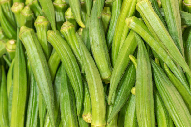 istock Okra at Farmers Market 848903080