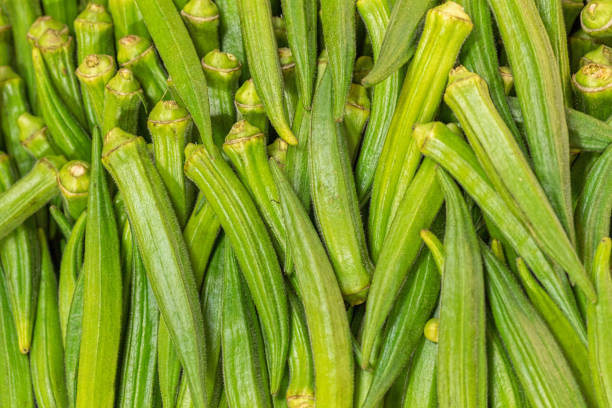 istock Okra at Farmers Market 848903134