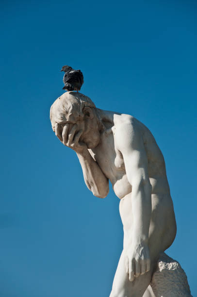 istock Statue in Tuileries garden in Paris 848921620