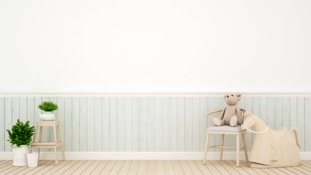 istock kid room in home or nursery - interior design - 3D Rendering 848983000