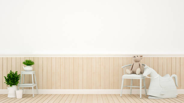 istock kid room in house or nursery - interior design - 3D Rendering 848986210