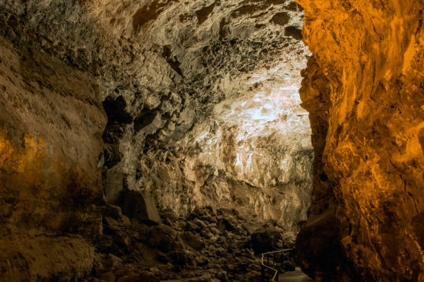 istock Volcanic cave - Cave of the Greens 848988912
