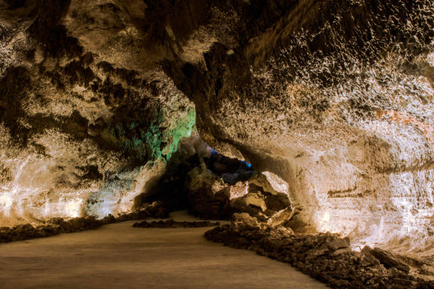 istock Volcanic cave - Cave of the Greens 848988918