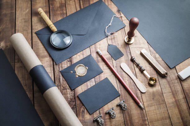 istock Photo of black stationery 848994896