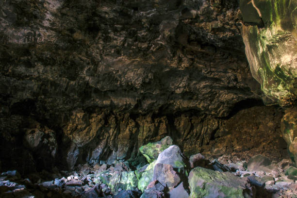 istock Volcanic cave - Cave of the Greens 848997562