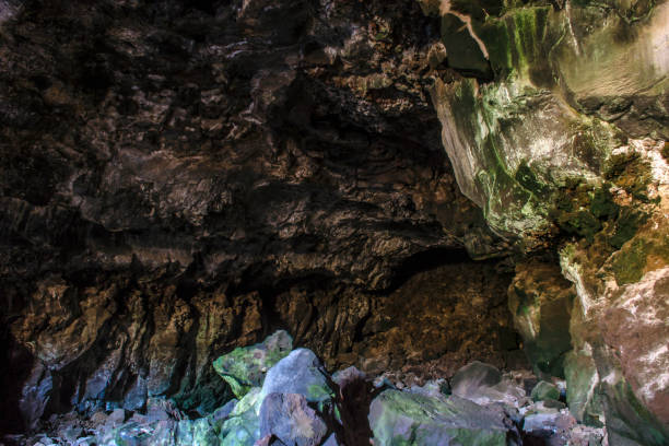 istock Volcanic cave - Cave of the Greens 848997574