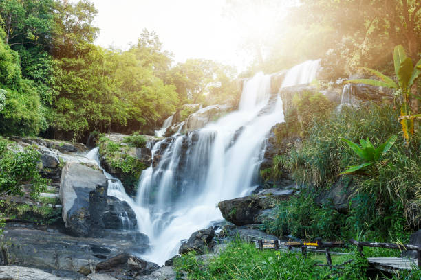 istock Mae Klang waterfall in doi-inthanon, Chiangmai Thailand 849001268