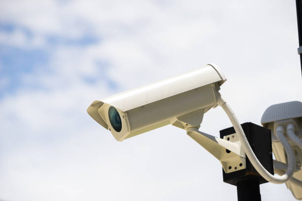 istock CCTV camera in home village 849004666