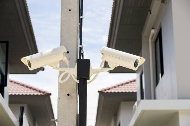istock CCTV camera in home village 849004838