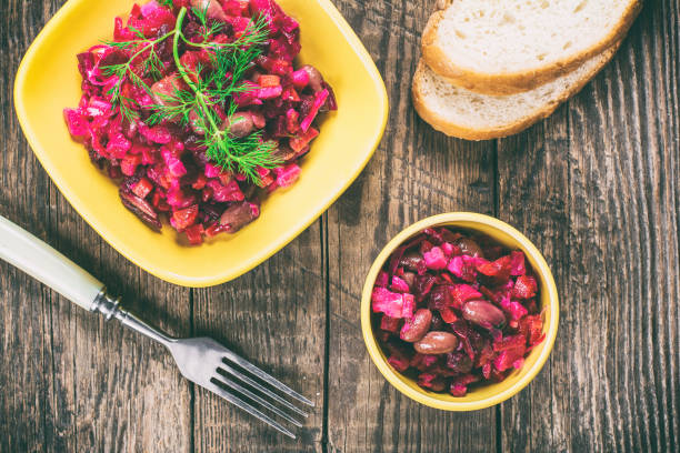 istock Vegetable salad, vinaigrette 849031086