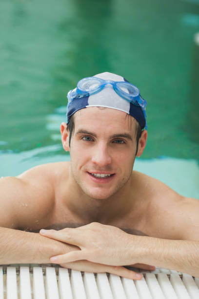 istock Happy man in swimming pool 849038852