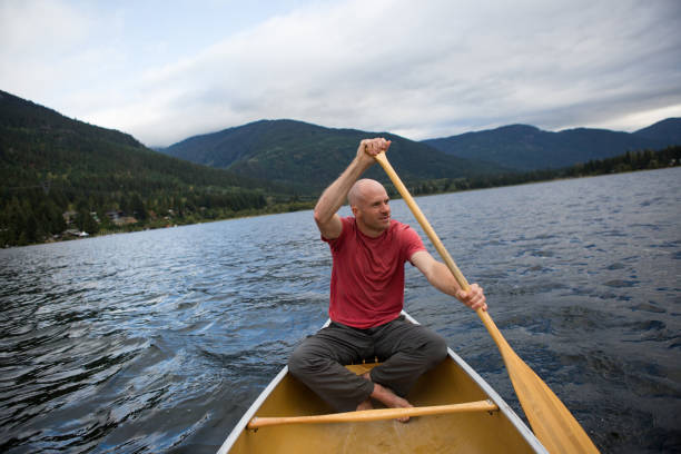 istock Male canoeing 849038860