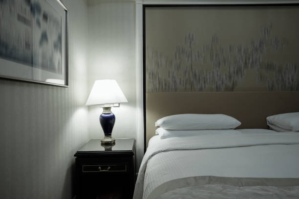 istock Elegant and comfortable bedroom interior 849049818