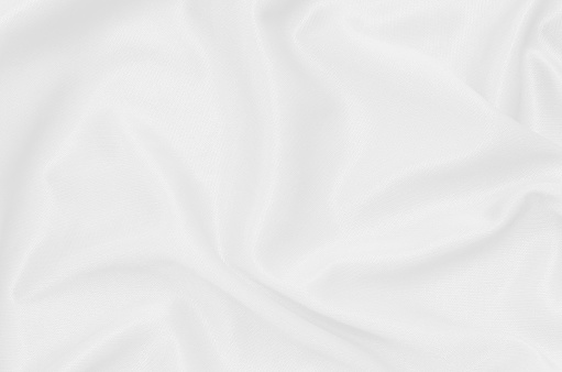 Textura de la tela blanca para fondo y diseño, patrón hermoso de seda o lino. photo