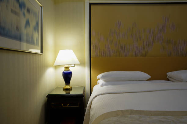 istock Elegant and comfortable bedroom interior 849062426