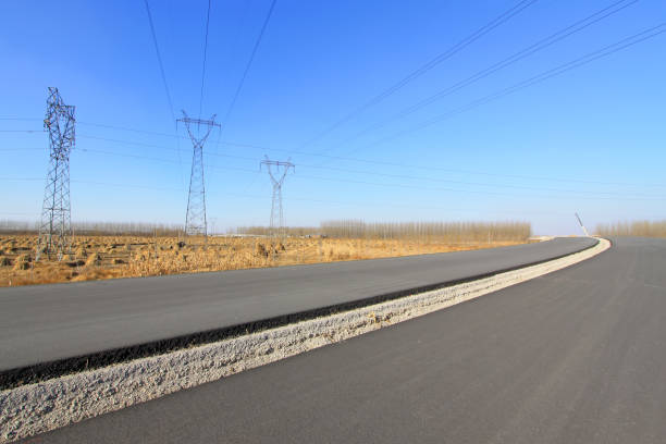 yet passable highway, in the north, China