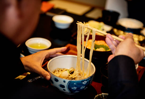 istock Soba noodle japanese food cuisine 849085384