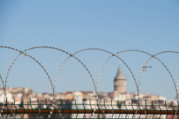 Galata Tower from Byzantium times in Istanbul