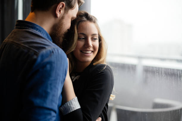 istock Truly happy couple hugging 849101894