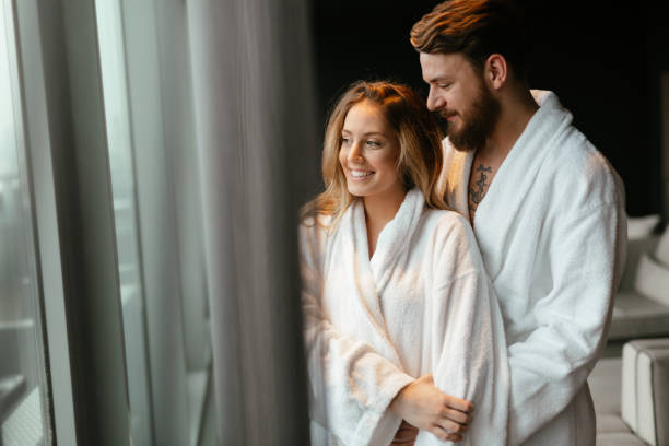 istock Couple enjoying wellness weekend 849101938