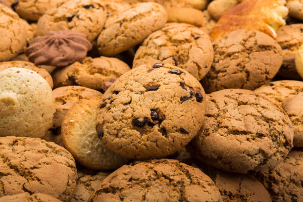 istock Lots of cookies and biscuits background 849109860