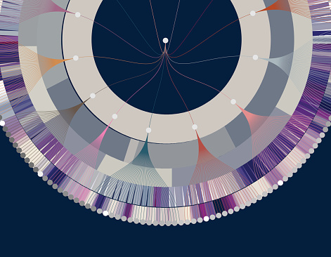 Data Visualization Pattern Background Stock Illustration - Download ...