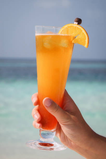 istock Orange Cocktail by the sea 849137448
