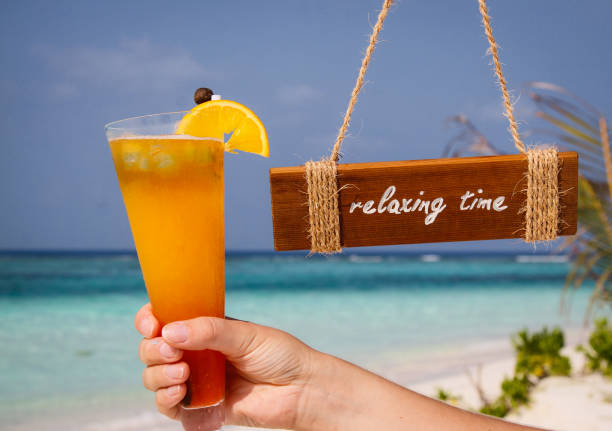 istock Orange Cocktail by the sea 849137496