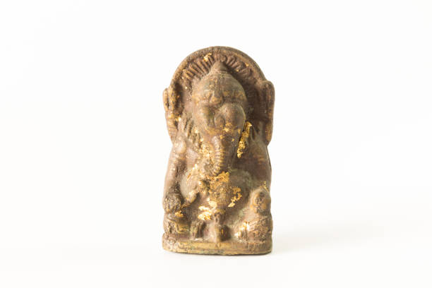 istock Ganesha Hindu God, Ganesha on white background 849140538