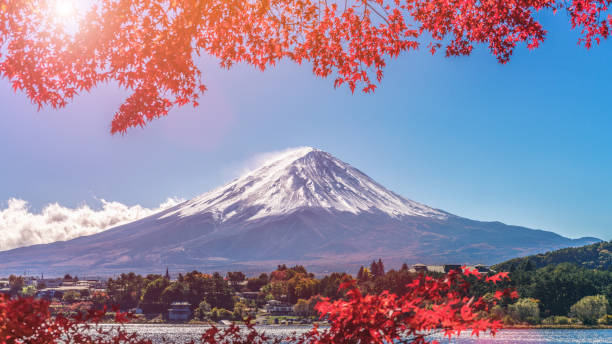 istock Mount Fuji in Autumn Color, Japan 849145570