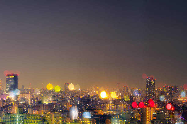 istock City nightlife, blur bokeh background 849147934
