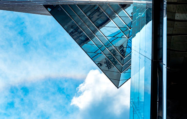 istock Office Building in Hong Kong, close up 849148646