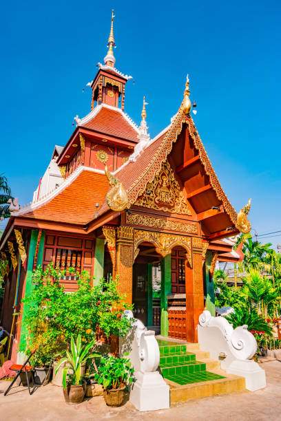 istock Buddhist temple Chiang Mai, Thailand 849176758