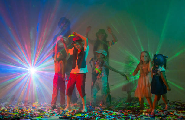 istock Merry Children Disco Party 849181722