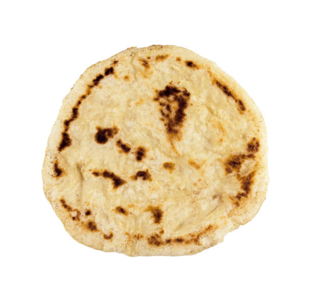istock Traditional Turkish Bread BAZLAMA on white background. 849188634