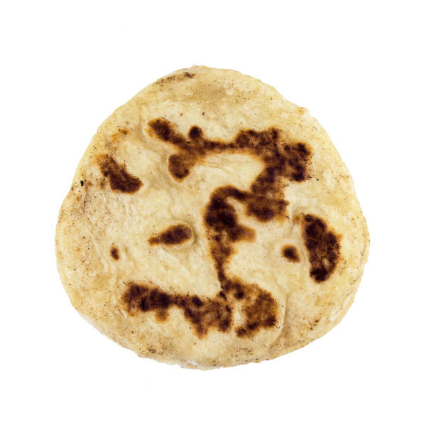istock Traditional Turkish Bread BAZLAMA on white background. 849188636