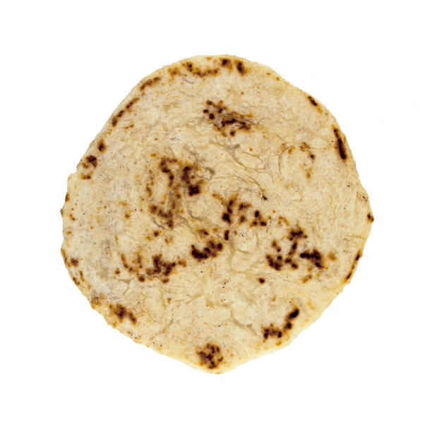 istock Traditional Turkish Bread BAZLAMA on white background. 849188640