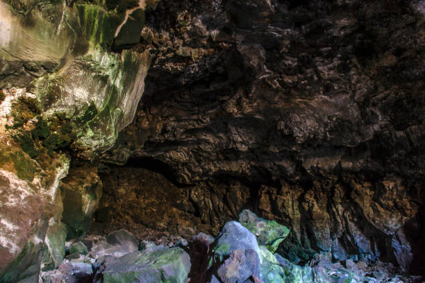 istock Volcanic cave - Cave of the Greens 849211270