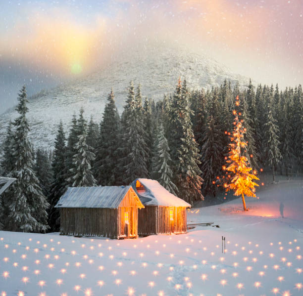 istock Refuge in winter travelers 849212118