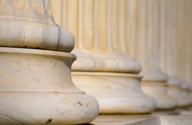 istock Close-Up a Classic Greek Architectural Columns. Background. 849212700